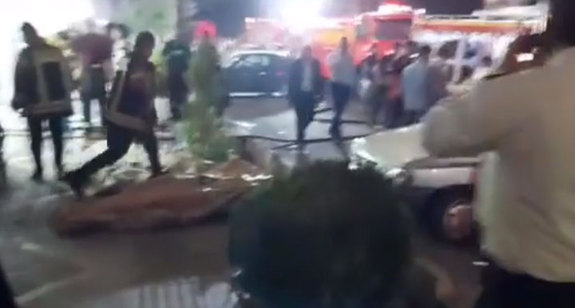 (فیلم) انفجار در یک سفره‌خانه در شهریار ۸ قربانی گرفت
