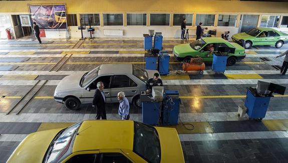 جریمه ۲ میلیون خودرو در تهران به دلیل معاینه فنی