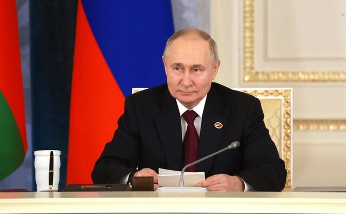 پوتین: اوکراین در تجاوز به مرز روسیه ناموفق بوده است