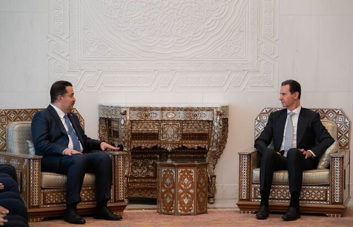 نخست‌وزیر عراق با رئیس جمهور سوریه دیدار کرد