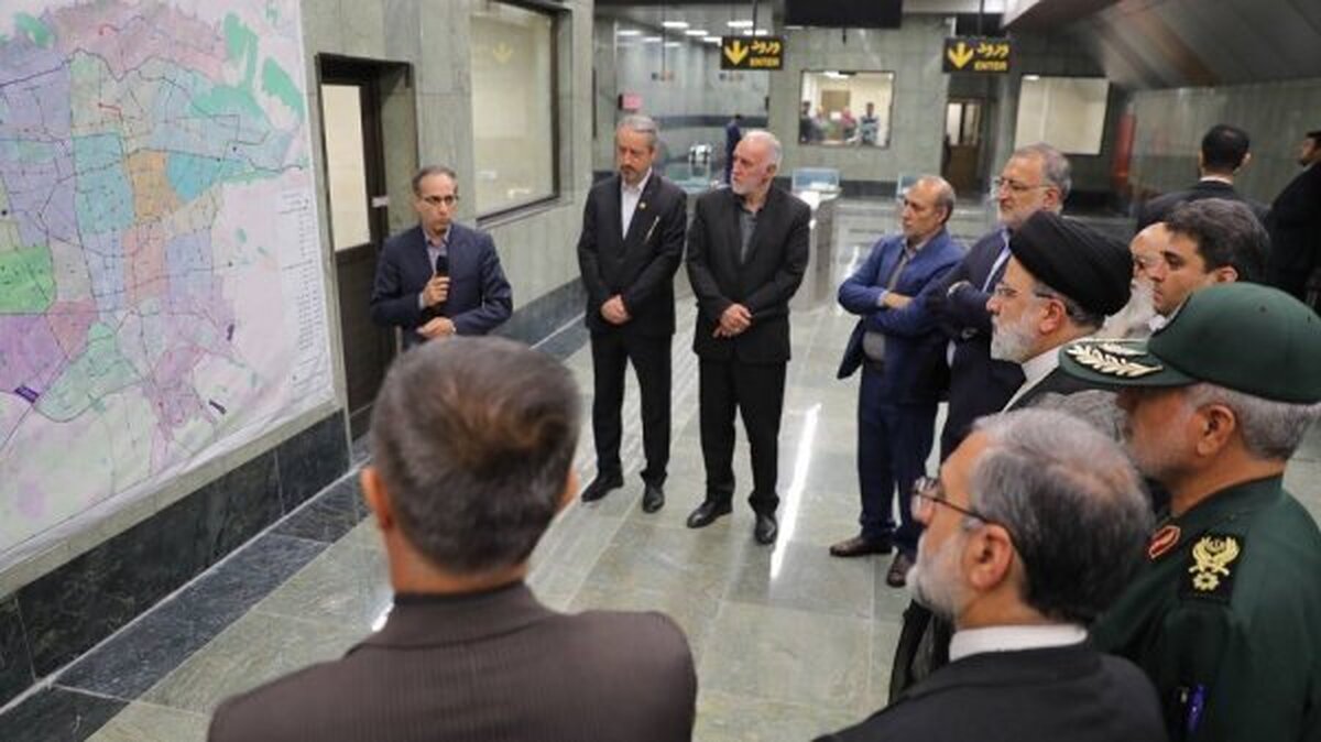 افتتاح ایستگاه مترو شهید آرمان علی‌وردی در منطقه کوهسار