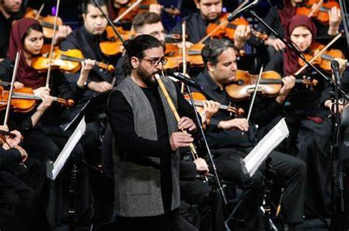 تمرین ارکستر سمفونیک تهران + تصاویر