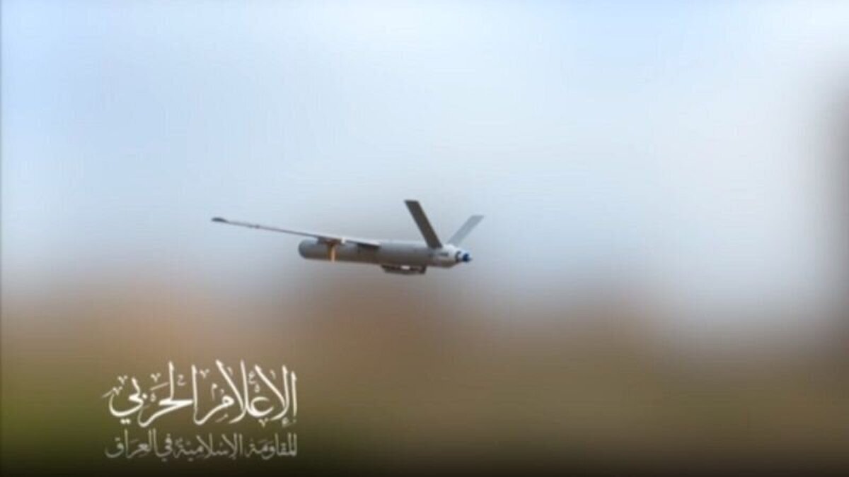 حمله پهپادی مقاومت اسلامی عراق به یک پایگاه هوایی اسرائیل