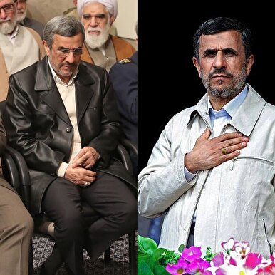 تصاویر متفاوت محمود احمدی نژاد برای دست ندادن با زنان