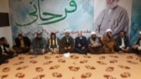 ديدار رئيس شوراي عالي سياستگذاري با آيت الله فرحاني برگزار شد