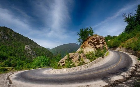 جاده توسکستان در گرگان؛ زیباترین جاده جنگلی