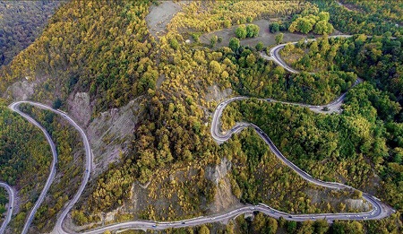 جاده توسکستان در گرگان؛ زیباترین جاده جنگلی