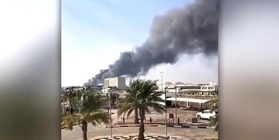 انفجار موشک در ابوظبی و عربستان