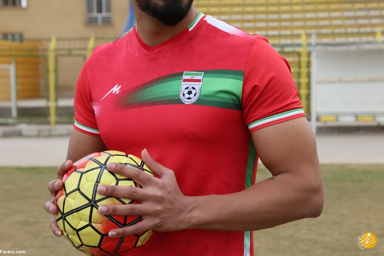 پیراهن جدید تیم ملی فوتبال رونمایی شد
