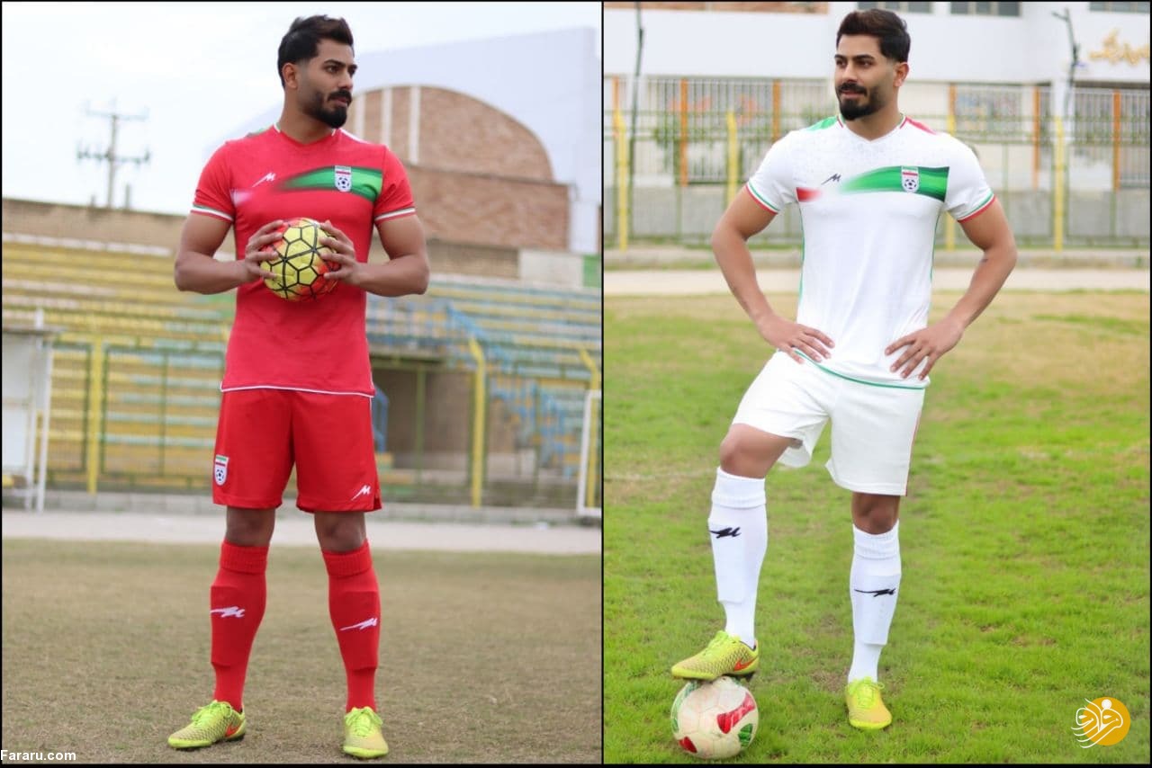پیراهن جدید تیم ملی فوتبال رونمایی شد