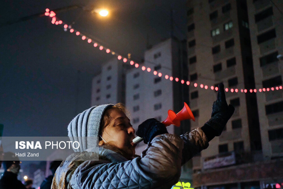 (تصاویر) شادی خیابانی پس از صعود تیم ملی