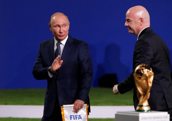 با حذف رسمی روسیه از جام جهانی لهستان صعود کرد