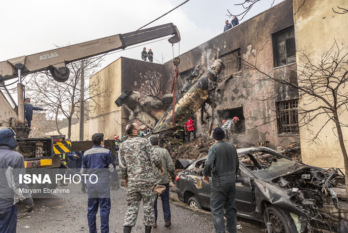 سقوط هواپیمای جت جنگنده در تبریز حادثه آفرید+ تصاویر شهدا