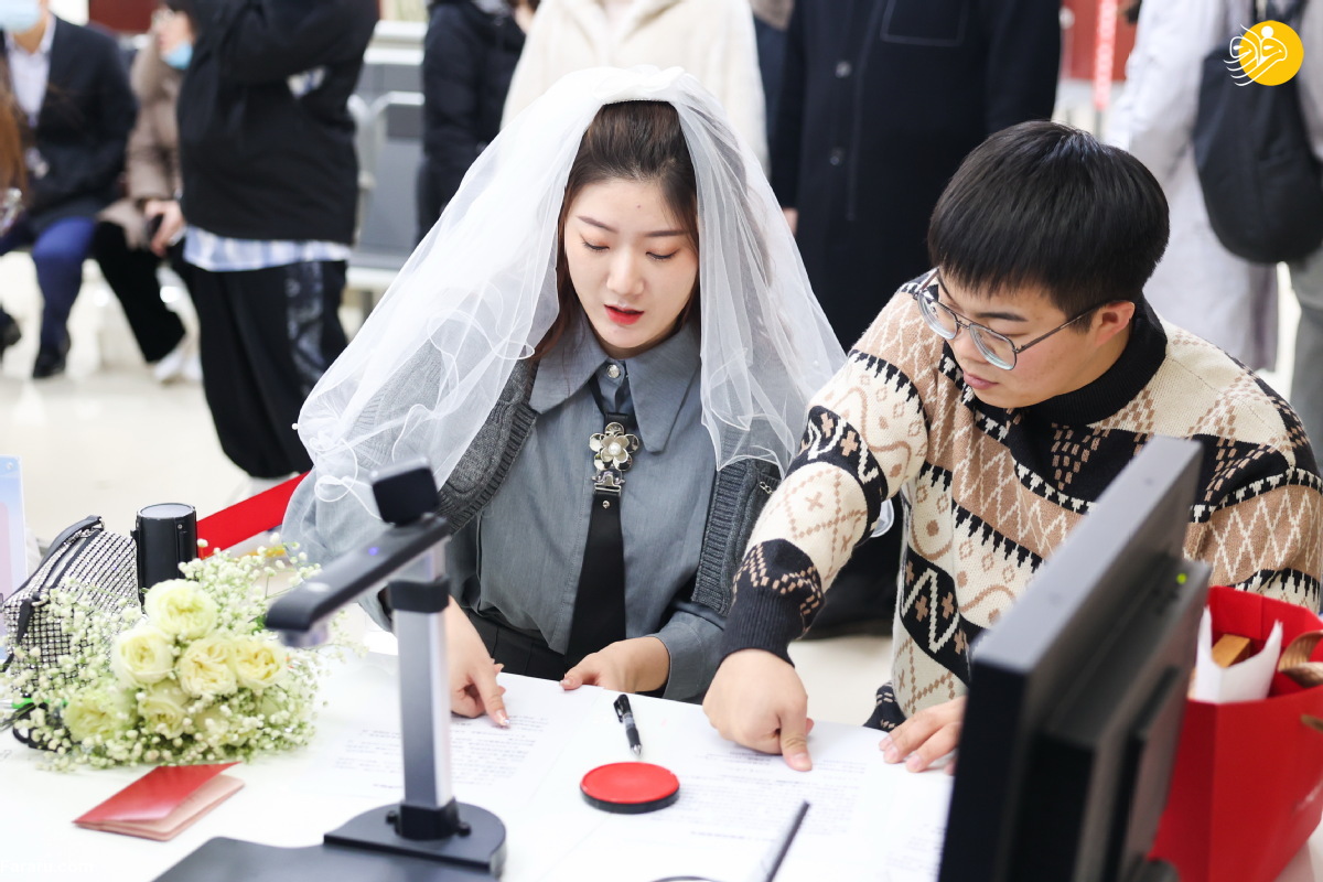 افزایش ازدواج در چین