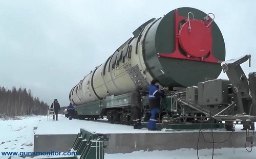 موشک «شیطان ۲» روسیه که می‌تواند فرانسه را به طور کامل محو کند + فیلم
