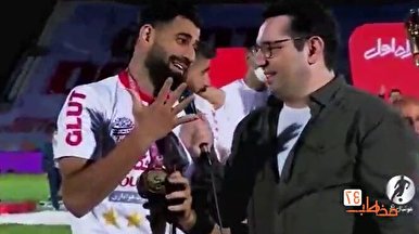 فیلم| کری خوانی محمدحسین کنعانی زادگان و مهدی شیری پس از قهرمانی در لیگ برتر