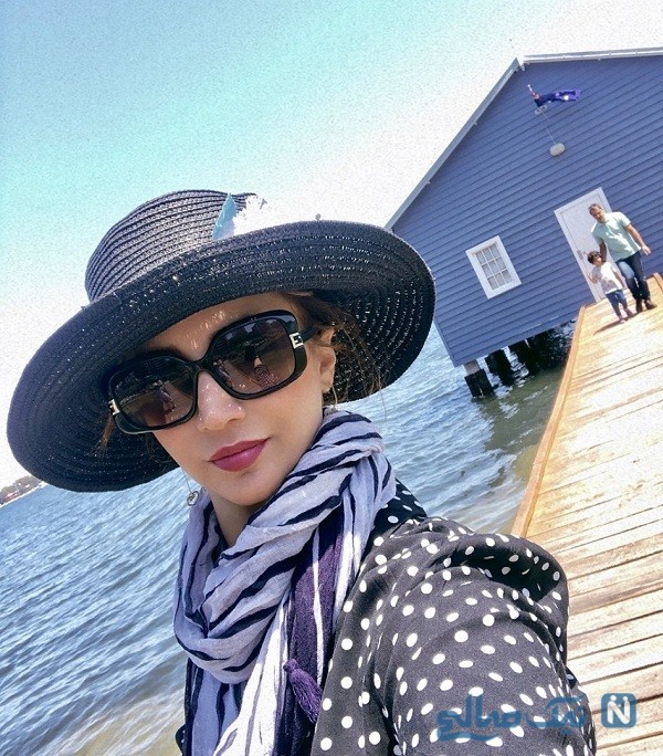 شبنم قلی خانی از منزلش در استرالیا رونمایی کرد! +عکس همسرش