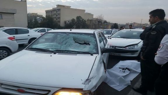 سقوط سنگ در بزرگراه شیخ‌فضل‌الله جان راننده را گرفت