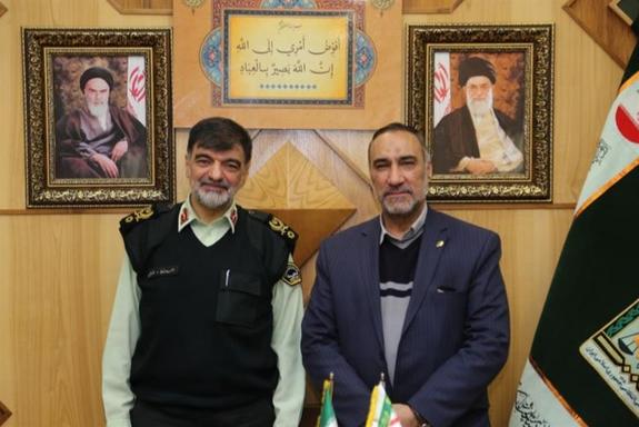 دیدار مدیرعامل شرکت مخابرات ایران با فرمانده کل انتظامی کشور