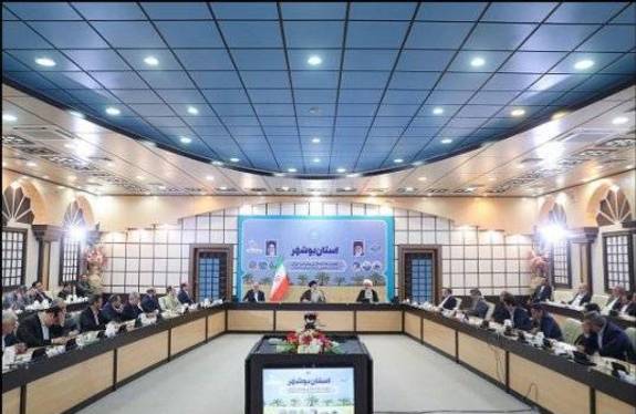 حضور بانک ملی در میز خدمت سفر رییس جمهور به استان بوشهر