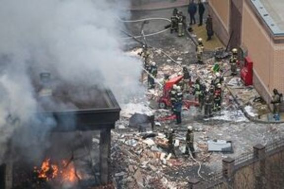 انفجار در ساختمان امنیتی خدمات مرزی روسیه در مجاورت مرز اوکراین