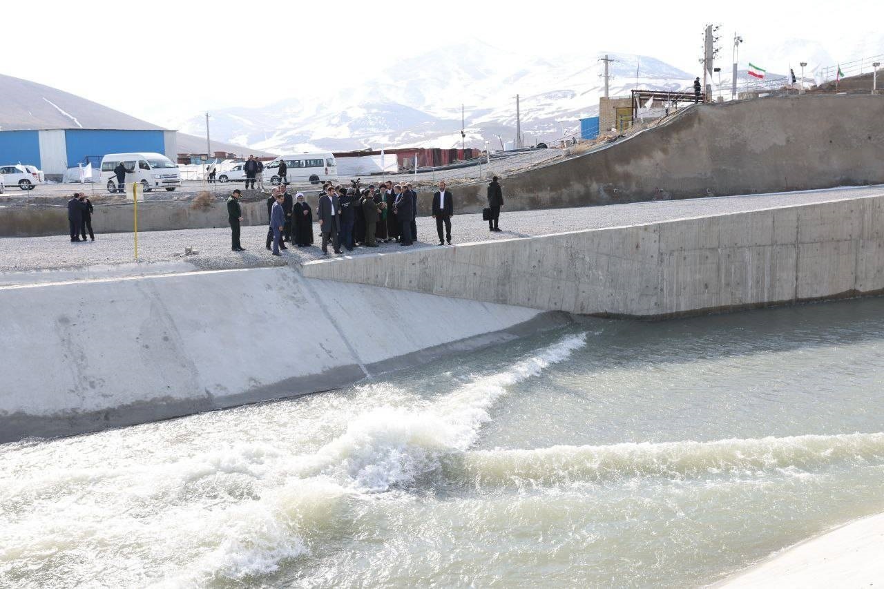 بهره برداری رسمی از سامانه انتقال آب به دریاچه ارومیه