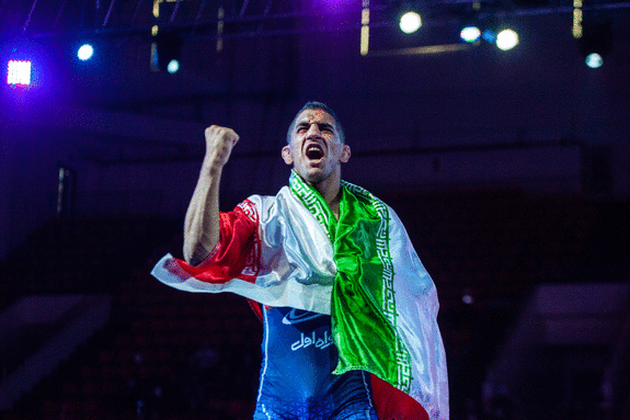 قهرمانی کشتی آزاد ایران در مسابقات قهرمانی آسیا