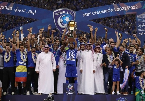 کسب قهرمانی دیگر برای الهلال در فوتبال عربستان