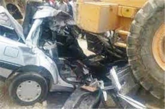 چهار کشته و ۲ زخمی در تصادف آزادراه چالوس