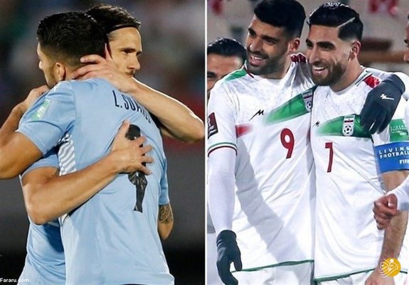 زمان دیدار تیم ملی فوتبال ایران - اروگوئه