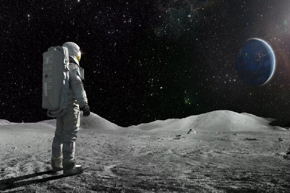 چالش فضانوردان برای زنده ماندن در شب‌های ماه!