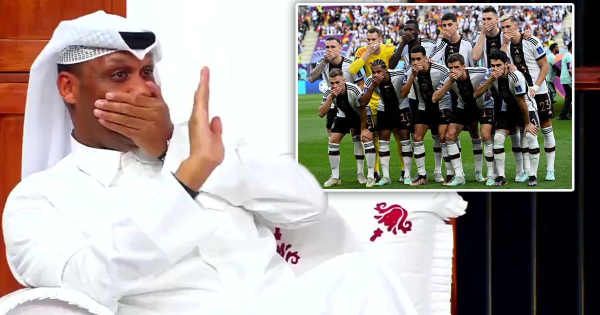 اقدام عجیب مجریان تلویزیون قطر پس از حذف تیم ملی آلمان! + فیلم