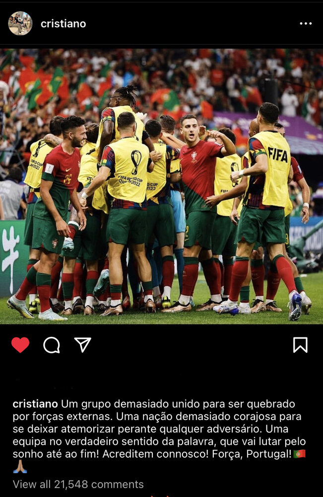 تصمیم جدید کریستیانو رونالدو، ترک تیم ملی