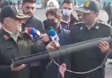 ویدیویی از سلاح دوش‌ پرتاب در تهران!