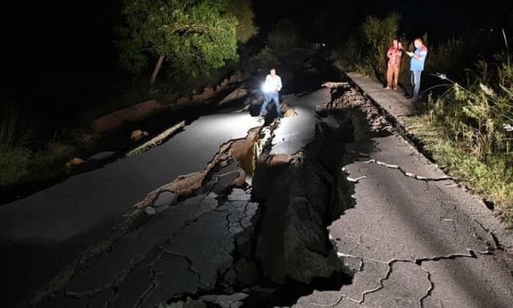 زلزله شدید در  پاکستان هند  و افغانستان