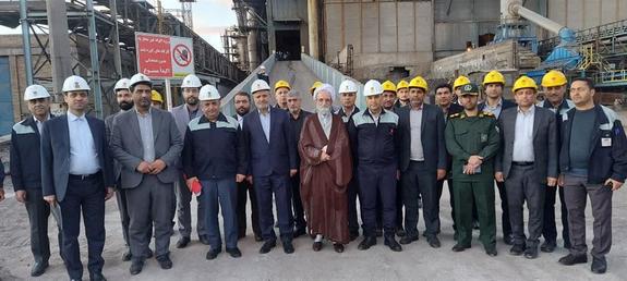 تاکید وزیر کار بر حمایت همه جانبه از ذوب آهن اصفهان