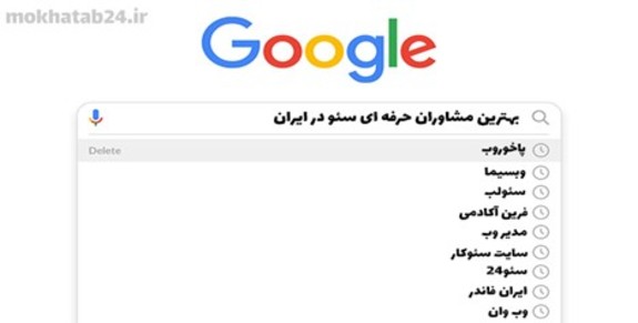 بهترین مشاوران حرفه ای سئو در ایران