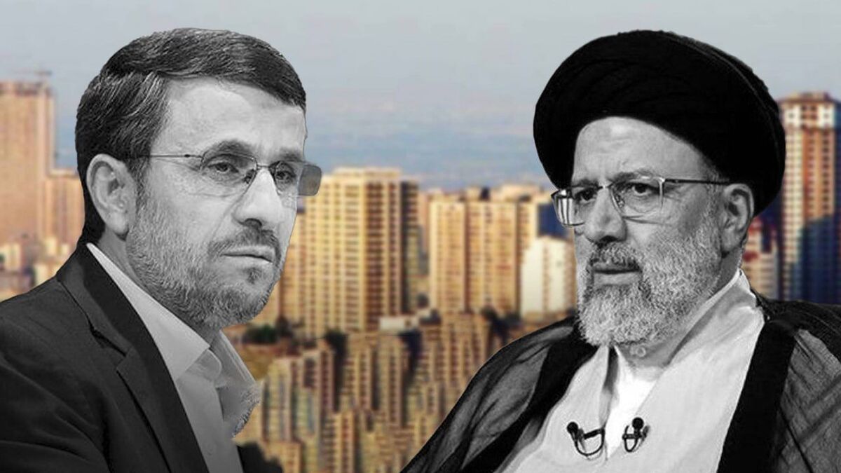 تصویر معنادار رئیسی و احمدی‌نژاد در روزنامه سازندگی