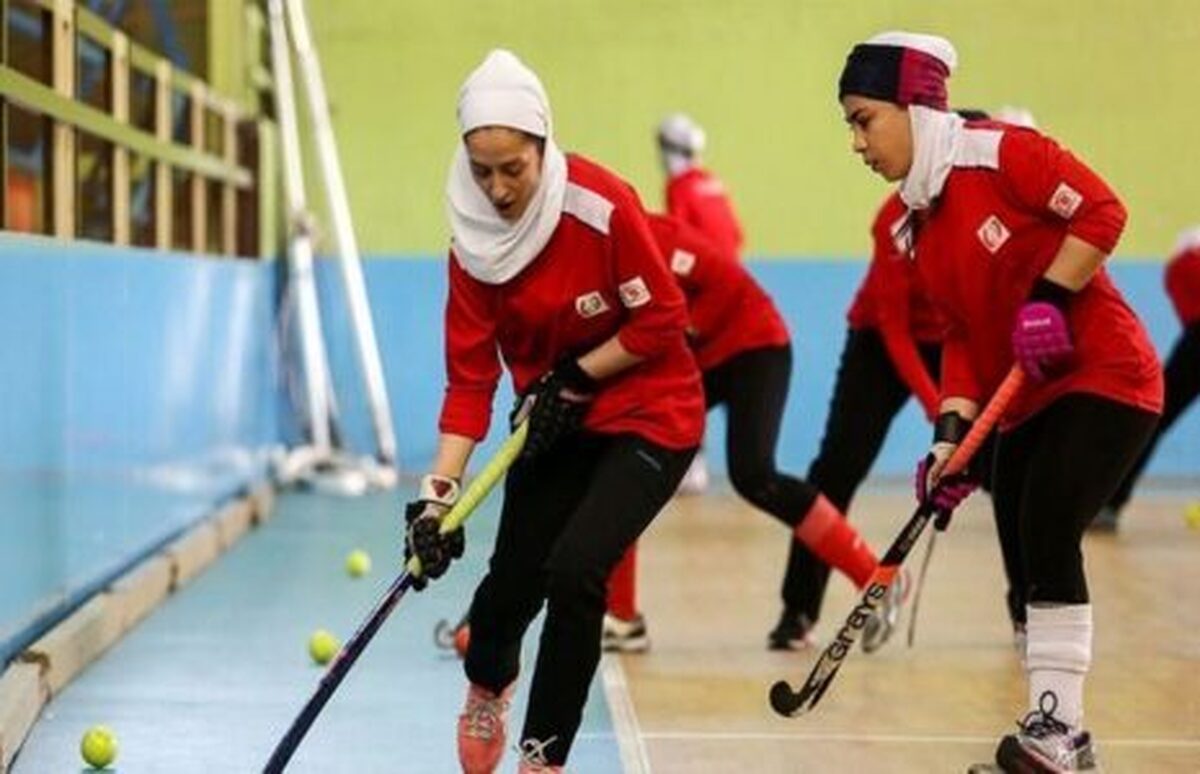 حضور مربی آمریکایی در هاکی زنان ایران