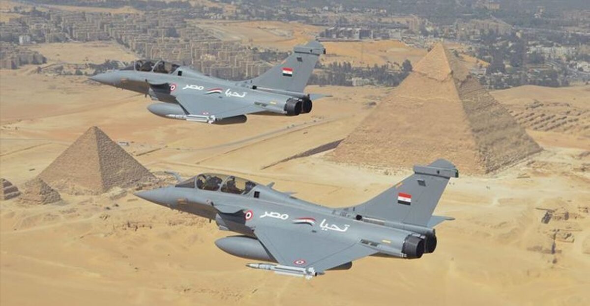 پدافند هوایی مصر فعال شد