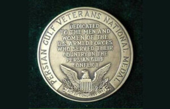 مدالی برای کهنه سربازان آمریکایی با نام خلیج فارس +عکس
