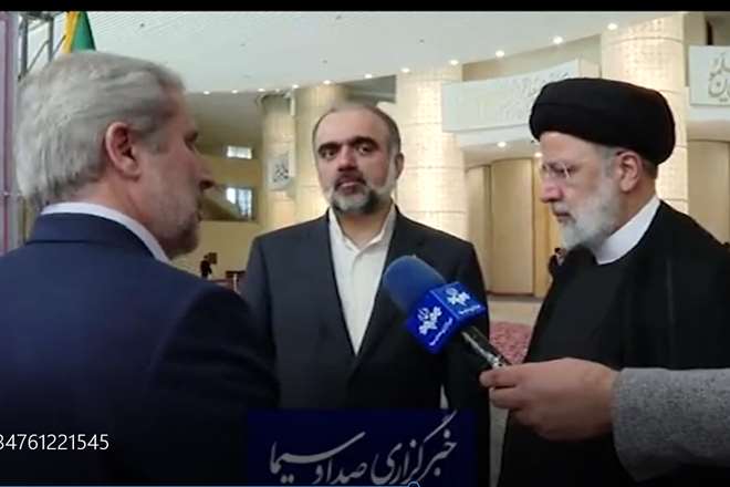 گزارش حضور آیت‌الله دکتر رئیسی در غرفه شرکت ملی صنایع مس ایران