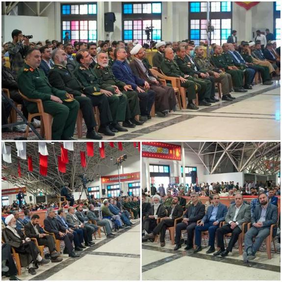 حضور مدیرعامل ذوب‌آهن اصفهان در مراسم دومین سالگرد شهادت سردار شهید سید محمد حجازی