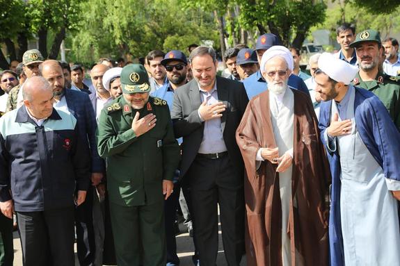 تجدید میثاق با شهدا و رزمایش کمک‌های مؤمنانه در ذوب‌آهن اصفهان