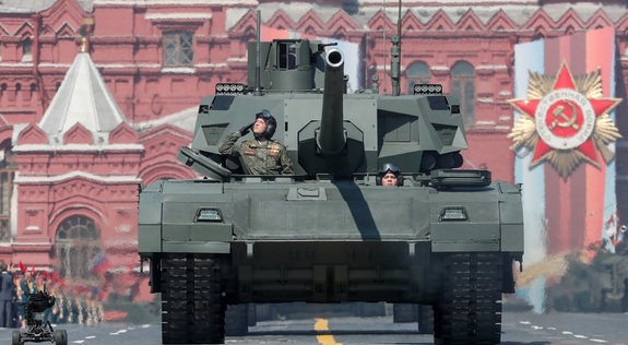 تی-۱۴ آرماتا، قدرتمندترین تانک روسیه وارد جنگ اوکراین شد