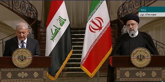 جزییات نشست خبری رییسی با رئیس جمهور عراق