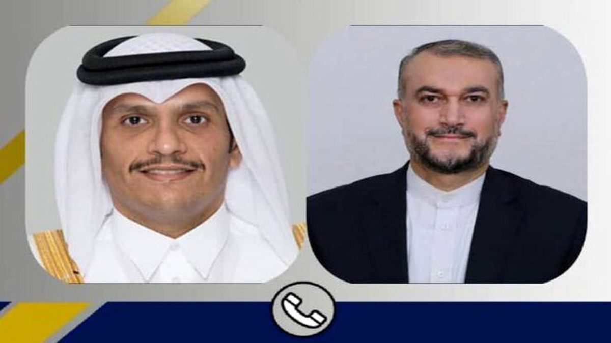 امیرعبداللهیان با نخست وزیر و وزیر امور خارجه قطر گفتگو کرد