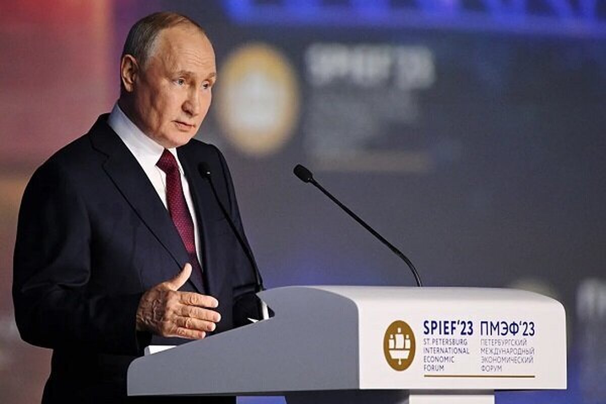 پوتین: روسیه بیشتر از همه کشور‌های ناتو سلاح اتمی دارد