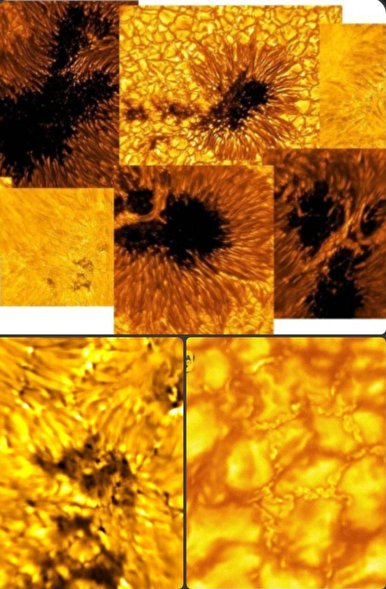 تصاویر شگفت‌انگیز خورشید از نمای نزدیک