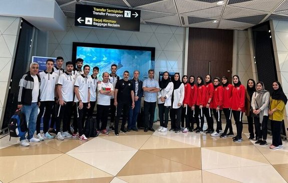 سفر تیم ملی تکواندو ایران به باکو